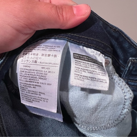 Levi’s 529 Curvy Bootcut Women's Blue Jeans - Picture 6 of 7